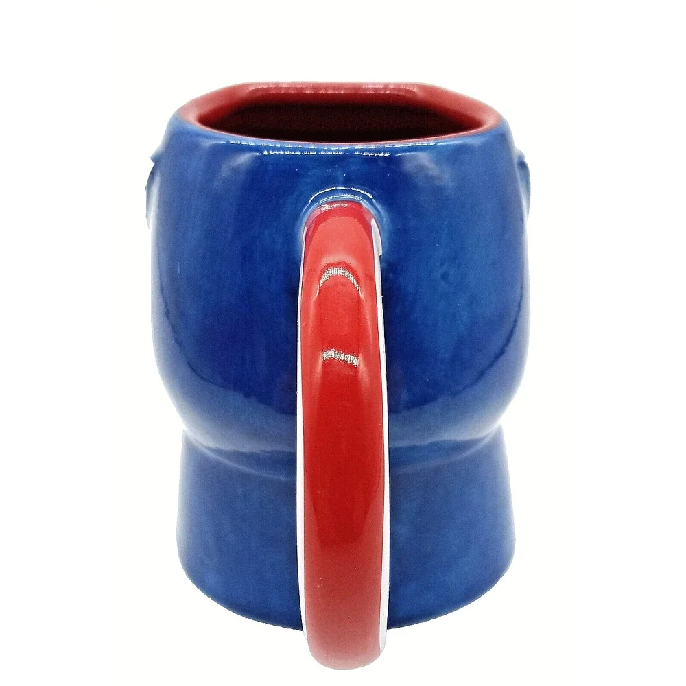 Disney Store Marvel Captain America 3D Sculpted Ceramic Mug Cup Figural